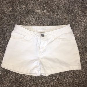 White shorts!!
